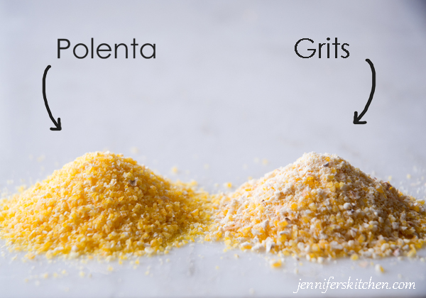 Difference between polenta and grits