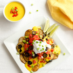 Healthy Potato Nachos