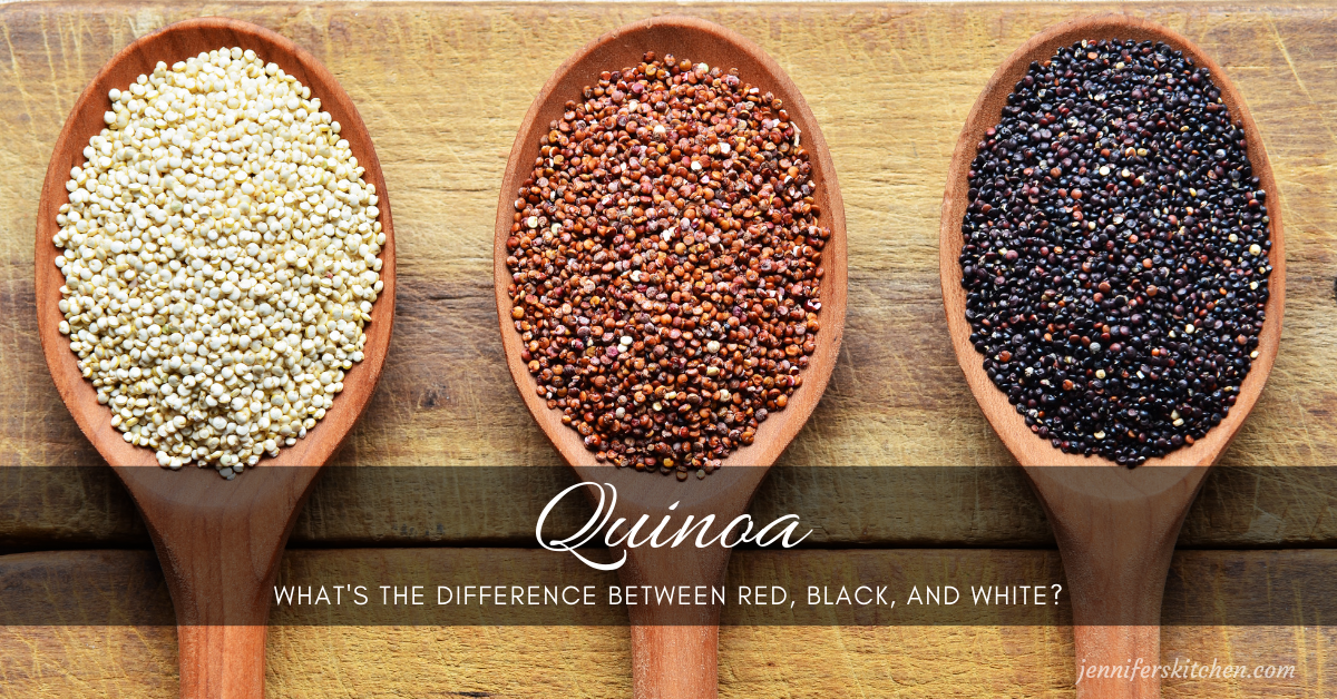 What’s the Difference between White, Black, and Red Quinoa? (and other colors too)