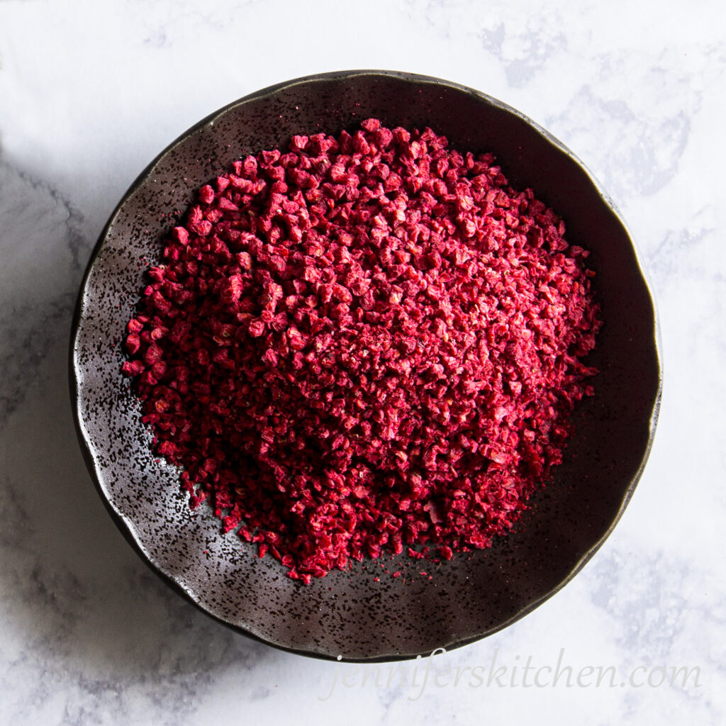 Crushed Dried Raspberries