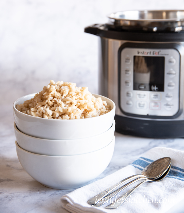 Brown Rice in a Rice Cooker