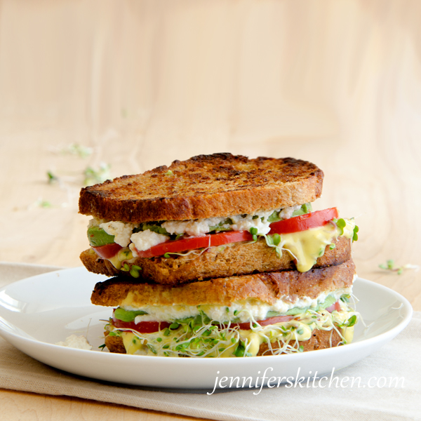 Vegan Sprout Sandwich