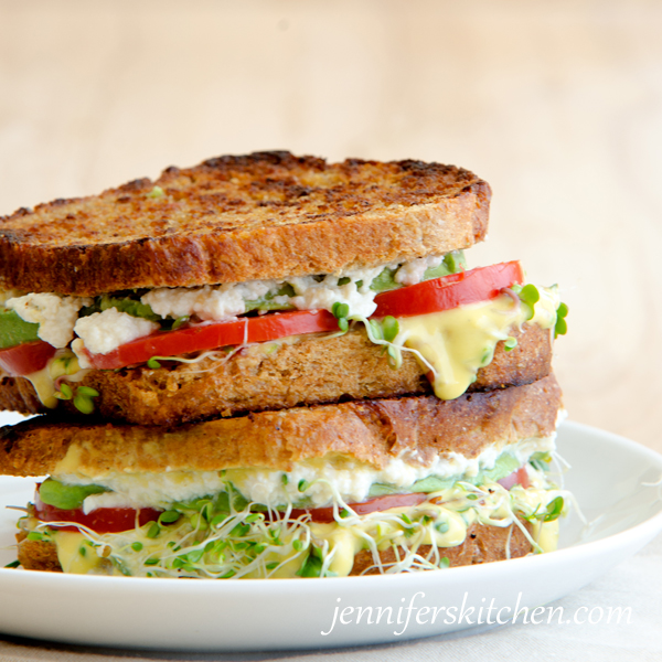 Vegan Sprout Sandwich