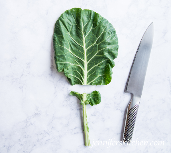 Vegan, Gluten-Free Stuffed Collard Leaves