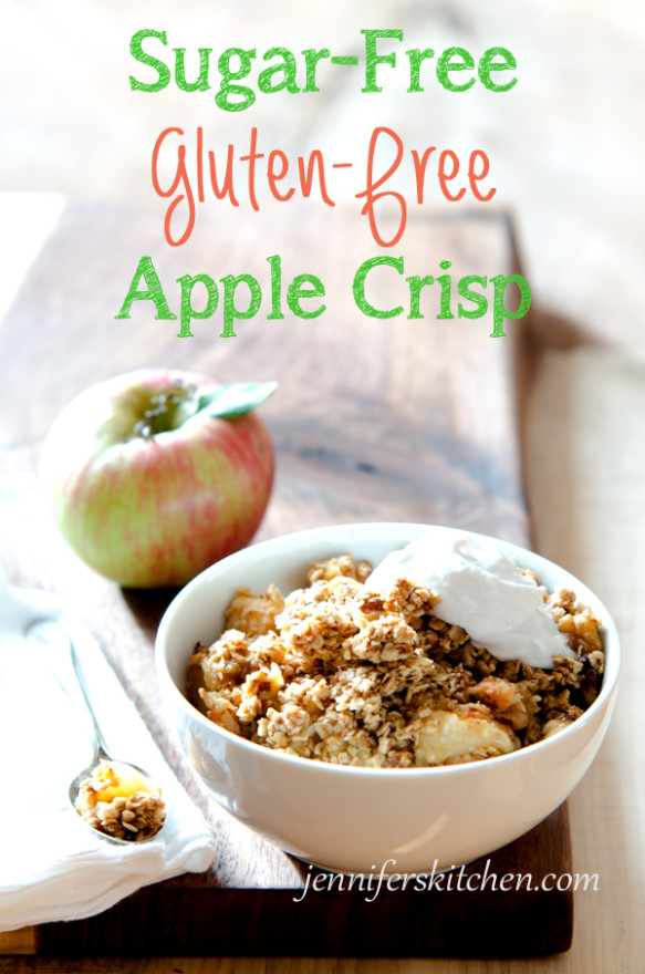 Sugar-Free, Gluten-Free Apple Crisp