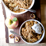 Sugar-Free, Gluten-Free Apple Crisp