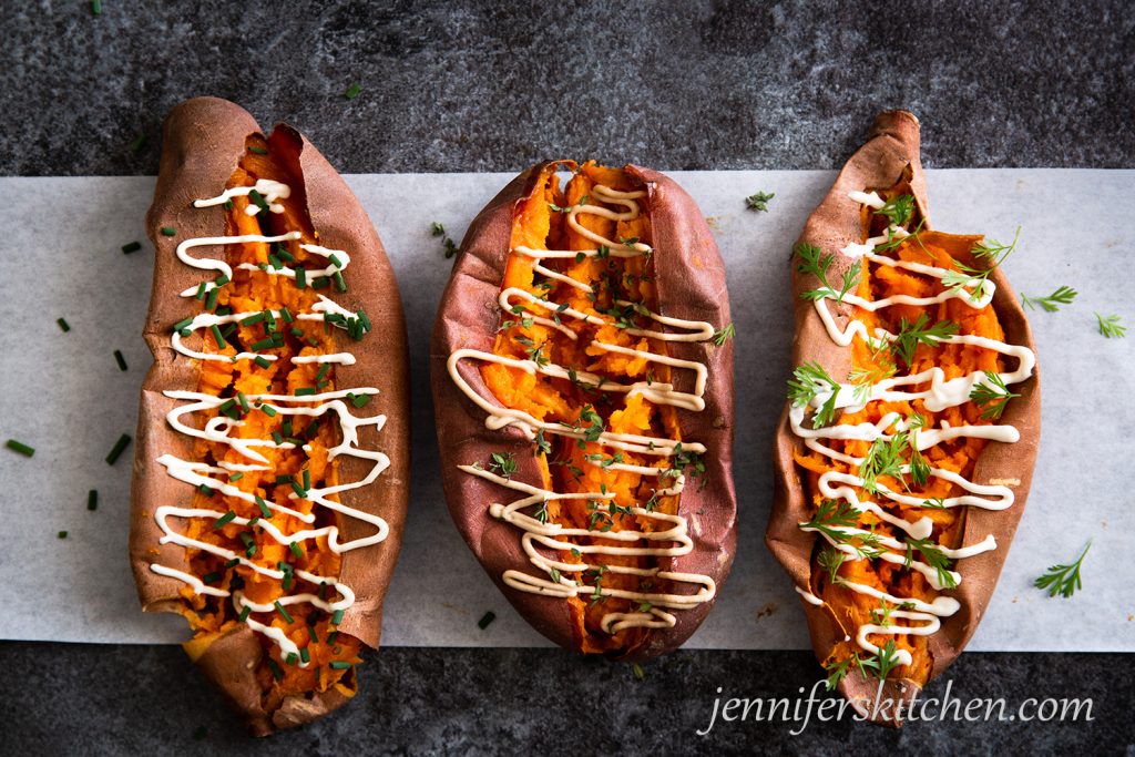 How to Bake Sweet Potatoes