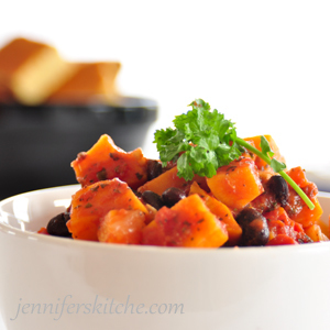 Sweet Potato Black Bean Chili