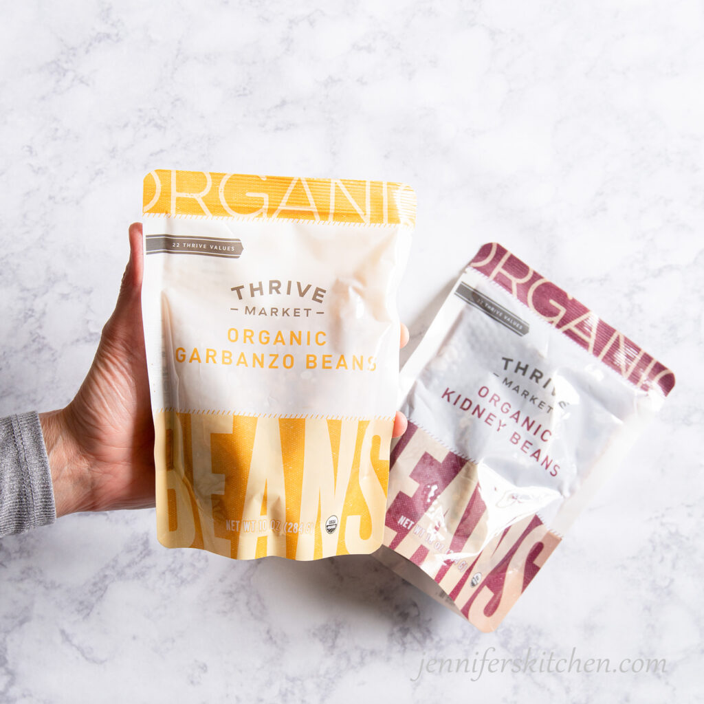 Thrive Garbanzo and Kidney Beans