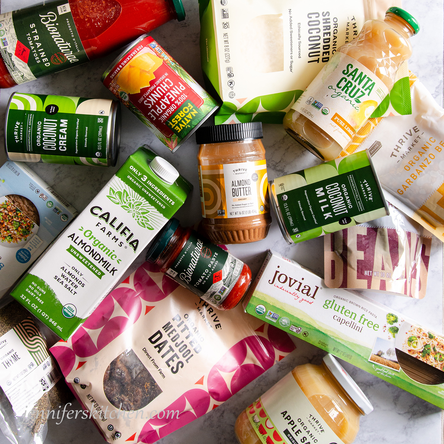 Thrive Order - lots of yummy things!