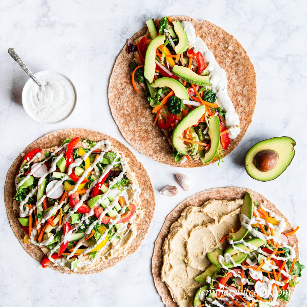 Healthy tortilla wraps made without baking soda or baking powder or sugar or oil.