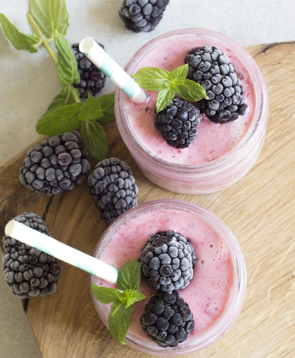 Blackberries-picking