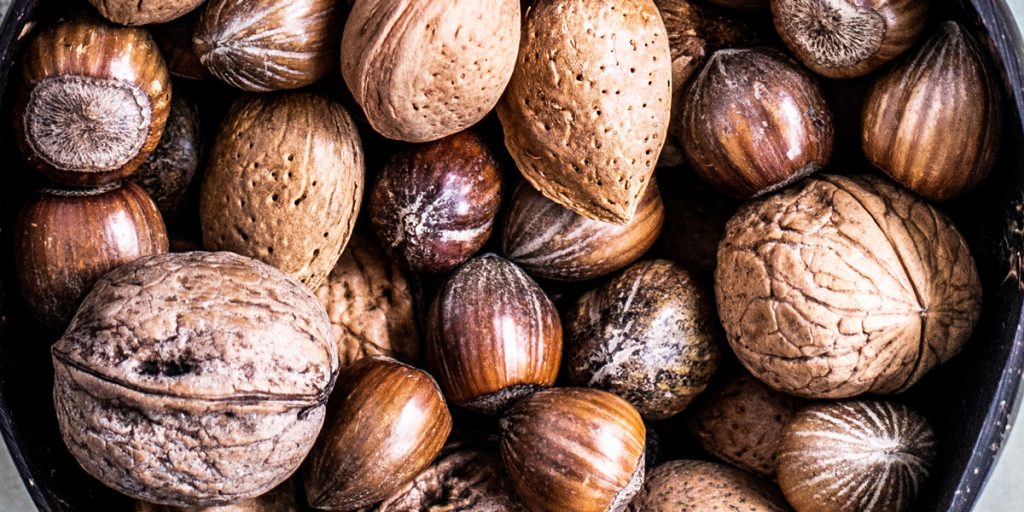 Nuts are good foods for your brain