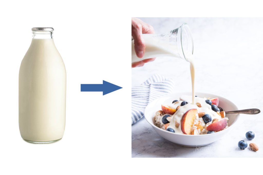 healthy substitutes for milk