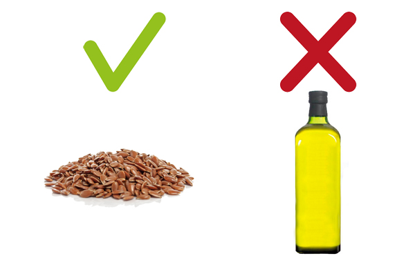 flax vs oil - is oil healthy? 