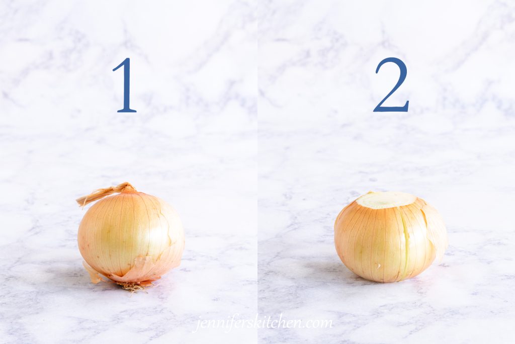 How to peel an onion