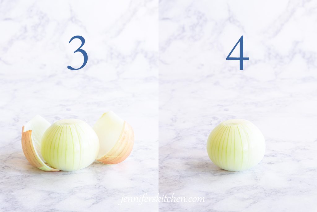 How to peel an onion